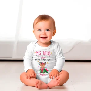 🎁 Body Personalizado “Mis Titos dicen que soy el Mejor Regalo de Navidad” 🎄