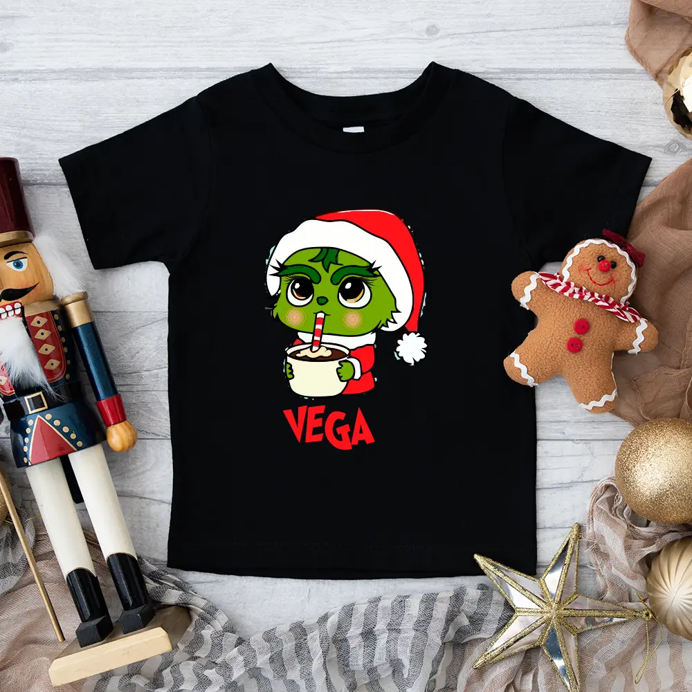 💚 Pack 3 camisetas personalizadas Navidad - Familia grinch 🎅 - Imagen 5