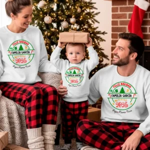 Pack 2 Sudaderas personalizadas Familia Navidad