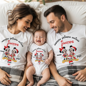 Pack familiar “Nuestra primera Navidad juntos Disney " | 2026