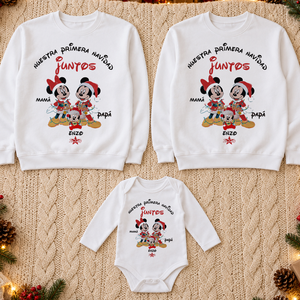 Pack familiar “Nuestra primera Navidad juntos Disney " | 2026 - Imagen 3